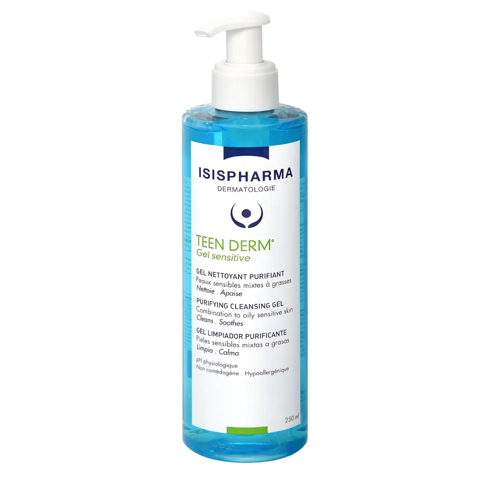 TEEN DERM GEL SENSITIVE 250 ML